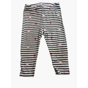 Janie and Jack Striped Leggings Infant Size 6-12 months Good used condition Clea